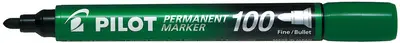 PILOT Marqueur permanent 100, pointe ogive, vert