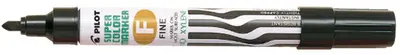 PILOT Marqueur permanent SUPER COLOR FINE, noir