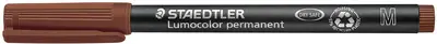 STAEDTLER Marqueur permanent 317M Lumocolor, marron