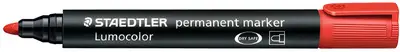 STAEDTLER Marqueur permanent 352 Lumocolor, rouge