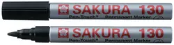 SAKURA Marqueur permanent Pen-touch 130, 1,2 mm, vert