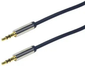 LogiLink Câble audio, 2 x jack mâle 3,5 mm, 1,5 m