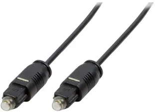 LogiLink Câble audio, Toslink mâle Toslink mâle, 1 m