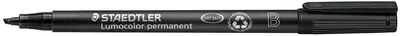 STAEDTLER Marqueur permanent 314B Lumocolor, noir