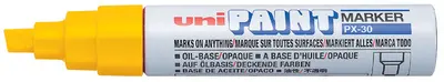 uni-ball Marqueur permanent PAINT PX30, jaune