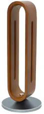 LogiLink Support pour casque audio, marron/argent