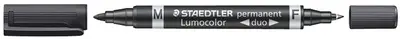 STAEDTLER Marqueur permanent 348 Lumocolor duo, vert