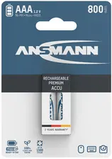 ANSMANN Pile rechargeable NiMH maxE, Micro (AAA), 800 mAh