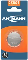 ANSMANN Pile bouton au lithium CR3032, 3 Volt, blister d'1