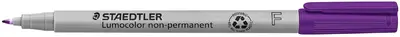 STAEDTLER Marqueur non permanent 316F Lumocolor, violet
