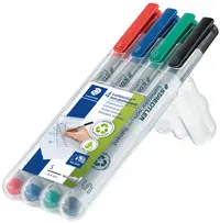 STAEDTLER Marqueur non permanent 311S Lumocolor, étui de 4