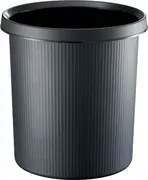 helit Corbeille à papier "the german line", 18 litres, noir