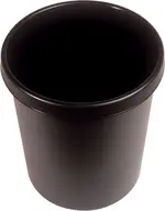 helit Corbeille à papier "the german", 30 litres, PE, marron