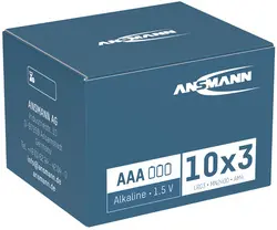 ANSMANN Pile alcaline "X-Power", Micro AAA, présentoir de 20