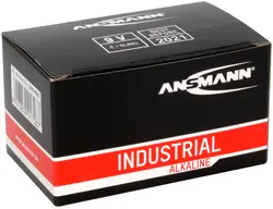 ANSMANN Pile alcaline "Industrial", E-bloc, pack de 10