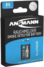 ANSMANN Pile au lithium, durée de vie 10 ans, E-bloc (9V)