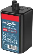 ANSMANN Pile au zinc/carbone, 4R25, 6 volts