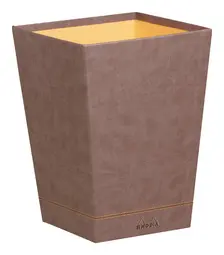 RHODIA Corbeille à papier RHODIARAMA, chocolat