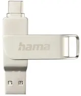 hama Clé USB 3.0/3.1 "C-Rotate Pro", 64 GB, argent