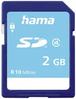 hama Carte mémoire SecureDigital, 2 Go, classe 4