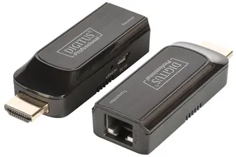 DIGITUS Kit de rallonge Mini HDMI, Full HD, 50 m