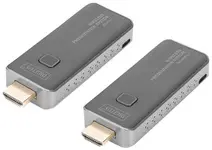DIGITUS Transmetteur HDMI sans fil Click & Present, noir