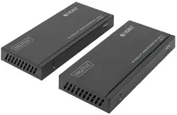 DIGITUS Kit d'extension HDMI 4K HDBaseT 150 m, noir