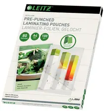 LEITZ Pochette de plastification, A4, classement, 160