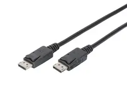 DIGITUS Câble de connexion DisplayPort, mâle - mâle, 1,0 m
