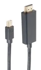 shiverpeaks Câble BASIC-S Mini DisplayPort - HDMI 1.4, 1,0 m