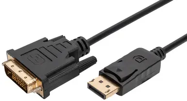 DIGITUS Câble adaptateur, DP - DVI-D 24+1, 2,0 m