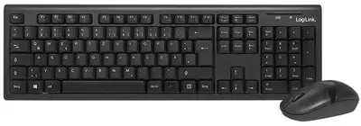LogiLink Kit Bureau , sans câbles, 66 canaux, noir