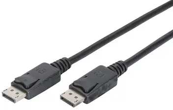 DIGITUS Câble de raccordement DisplayPort 1.2, 3,0 m, noir