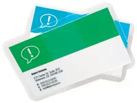 GBC Pochette de plastification CardPouch, 65 x 95 mm