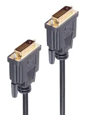 shiverpeaks BASIC-S Câble DVI, DVI-D 24+1 mâle - DVI- 24+1