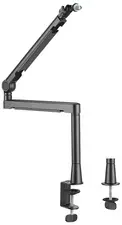 LogiLink Bras de microphone professionnel, noir