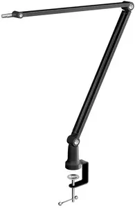 LogiLink Pied de micro, longeur du bras: 840 mm max., noir