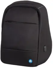 STOP Sac à dos pour PC portable SAFEPAK RPET ANTIGUA, noir