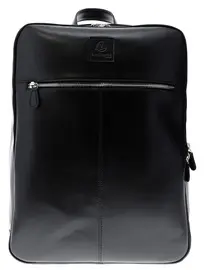 EXACOMPTA Sac à dos ordinateur EXACTIVE, cuir, noir
