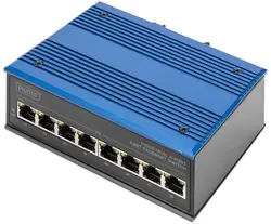 DIGITUS Commutateur Fast Ethernet, 8 ports, unmanaged