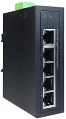 DIGITUS Commutateur industriel Gigabit Ethernet, 5 ports