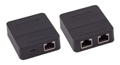 shiverpeaks Commutateur réseau, 3 ports, 1x2, noir