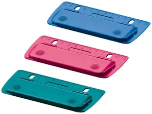 herlitz Perforateur de poche Color-Blocking, capacité
