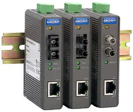 MOXA Convertisseur média Industrial Ethernet, sans alarme
