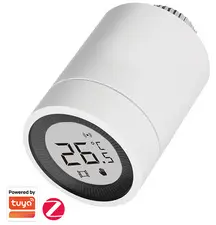 LogiLink Wi-Fi Smart Zigbee Thermostat-Heizkörperventil,weiß