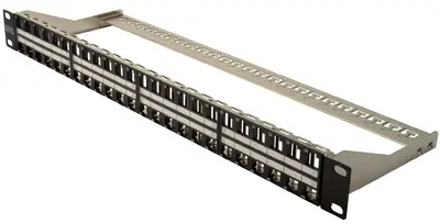 DIGITUS panneau de brassage modulaire 19", cat.6A, 48 ports,