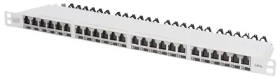 DIGITUS Panneau de brassage modulaire 19" Cat.6, classe EA