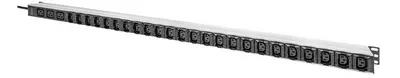 DIGITUS Bloc multiprise appareils froids 19", 27 ports, noir