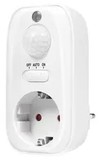 LogiLink Adapterstecker mit Bewegungssensor, weiß