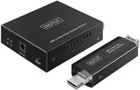 DIGITUS Extenseur USB 3.2 Gen1, 4 ports, fibre, 300 m